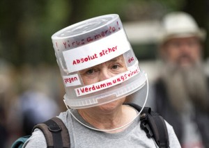 Crowds In Berlin Defy Ban, Protest Coronavirus Restrictions