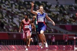 Warholm Crushes World Record In Fast, Fast Olympic Hurdles
