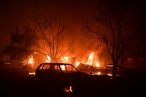 Thousands Flee Homes Outside Athens As Heat Fuels Wildfires