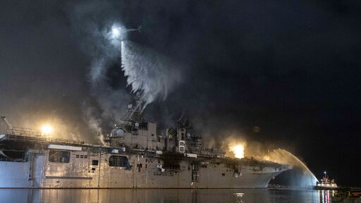 Sailor Charged In Ship Fire Was Navy Seal Dropout
