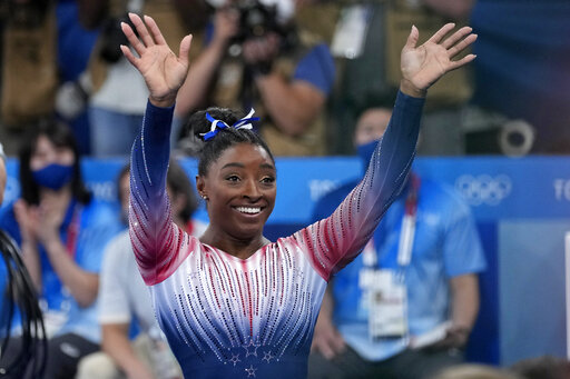 Biles Returns To Competition With A Bronze Medal And A Smile