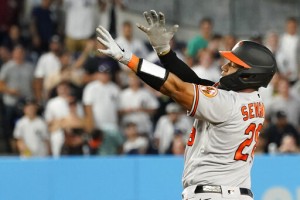 Elusive Kitten, Orioles Hittin’ In 7 1 Romp Over Yankees