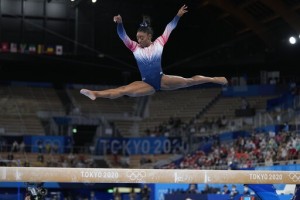 Biles Returns To Competition With A Bronze Medal And A Smile