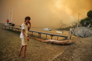 Turkey Battles Wildfires For 6th Day, Eu To Send Planes
