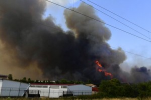 Thousands Flee Homes As Heat Wave Fuels Greek Wildfire