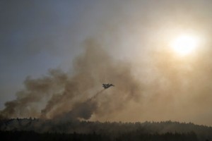 Crews Race Contain Fire Near Athens After Thousands Flee