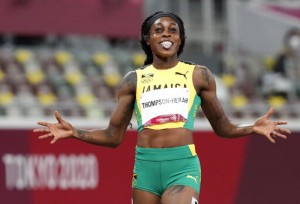 You Again! Thompson Herah Speeds To 2nd Olympic Sprint Sweep