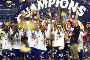 Us Junior Varsity Lineup Upsets Mexico 1 0 To Win Gold Cup