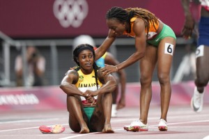 You Again! Thompson Herah Speeds To 2nd Olympic Sprint Sweep