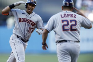 Scherzer Ks 10 In Debut, Dodgers Hit 4 Hrs To Beat Astros