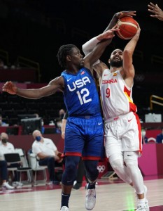 Durant Scores 29, Us Reaches Olympic Semis, Tops Spain 95 81