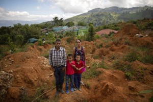 Their Town Wiped Out By A Mudslide, People Of La Reina Mourn