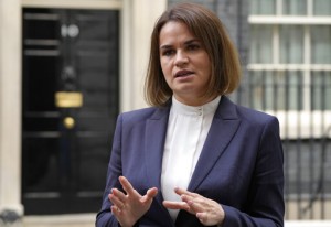 Uk ‘on Your Side’, Johnson Tells Belarus Opposition Leader