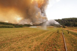 Greek Island Residents Flee Wildfire By Sea; Eu Sends Help