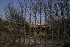 Crews Race Contain Fire Near Athens After Thousands Flee