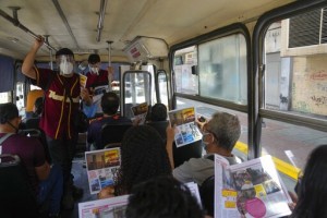 On The Bus Or Off, Venezuela Journalists Try To Deliver News