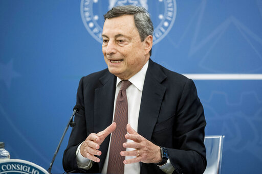 Italy’s Draghi Puts Key Justice Reforms To Confidence Vote