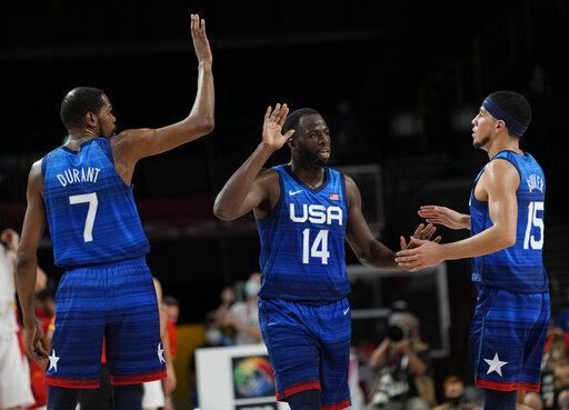 Us, 3 Unbeaten Teams Set For Olympic Men’s Basketball Semis