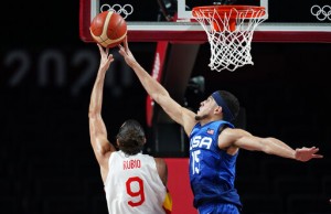 Durant Scores 29, Us Reaches Olympic Semis, Tops Spain 95 81