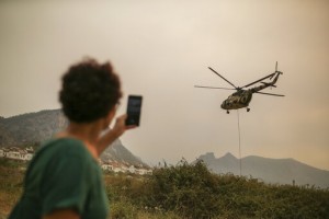 Fire That Reached Turkey Power Plant Contained, Others Burn