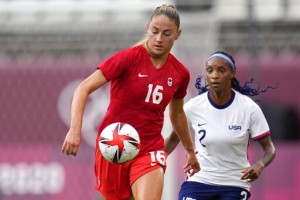 Canada Knocks Out Us With 1 0 Win In Women’s Soccer