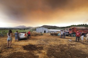 Greek Island Residents Flee Wildfire By Sea; Eu Sends Help