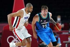 Batum’s Block Lifts France Over Doncic, Slovenia 90 89