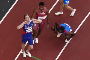 Warholm Crushes World Record In Fast, Fast Olympic Hurdles