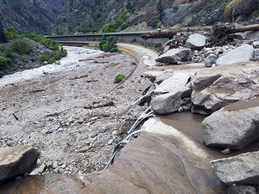 Flood Watches In Us West As Mudslides Close Major Interstate