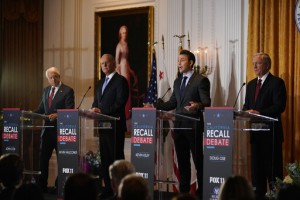 Republicans Aim At Gop Base In 1st California Recall Debate