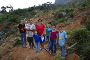 Their Town Wiped Out By A Mudslide, People Of La Reina Mourn