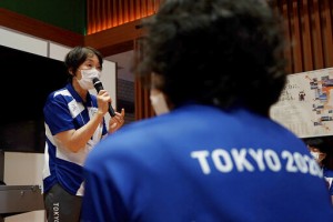 Olympic Volunteers Strive To Tell Their Earthquake Stories