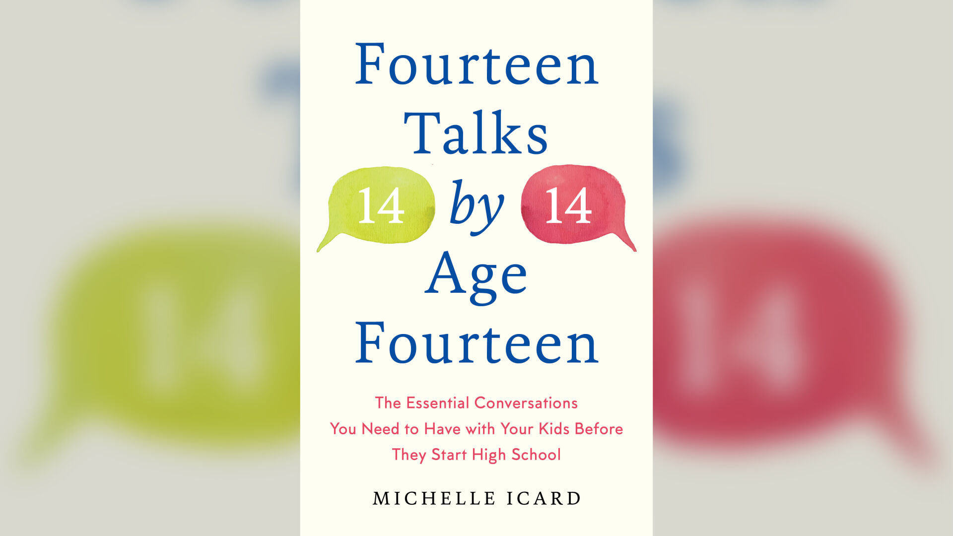 <p>Michelle Icard is the author of "Fourteen Talks by Age Fourteen."</p>