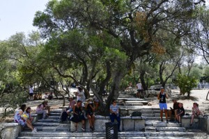 Acropolis In Greece Closes In The Afternoon Due To Heat Wave
