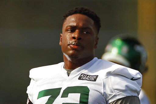 Jets Lineman Cameron Clark In Hospital With Neck Injury
