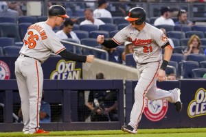 Elusive Kitten, Orioles Hittin’ In 7 1 Romp Over Yankees