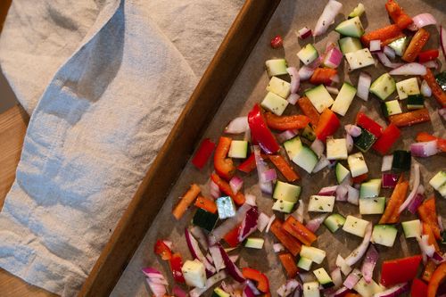 Warm Farro Grain Salad With Pomegranate