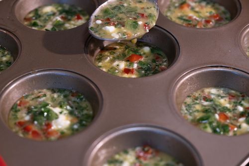 Vegetable Frittata Egg Muffins