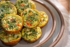 Vegetable Frittata Egg Muffins