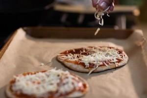 Mediterranean Pita Bread Pizza