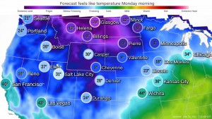 Snow And Cold Will Make For Difficult Post Christmas Travel Across The Western And Northern United States