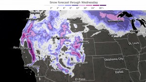 Snow And Cold Will Make For Difficult Post Christmas Travel Across The Western And Northern United States