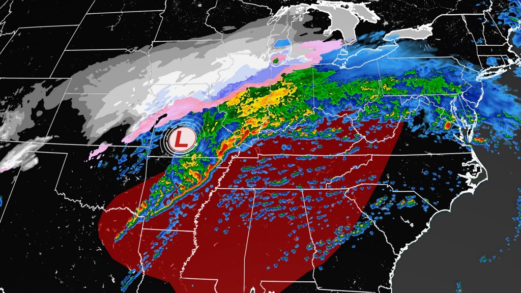 Snow, Ice, Flooding And Severe Storms Will Ring In 2022