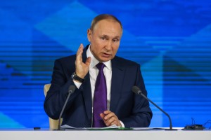 Putin Blames The West For Growing Tensions During End Of Year News Conference