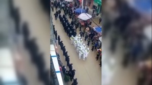 Alleged Chinese Smugglers Publicly Shamed For Breaching Covid Rules