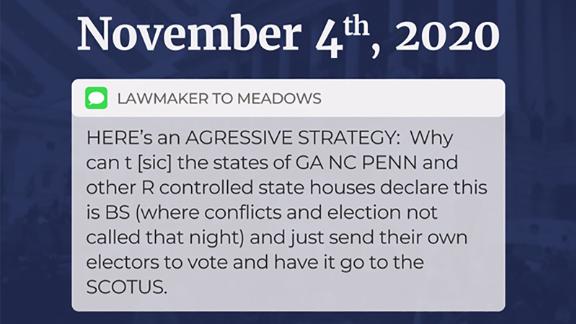 The Smoking Gun In The Mark Meadows’ Texts