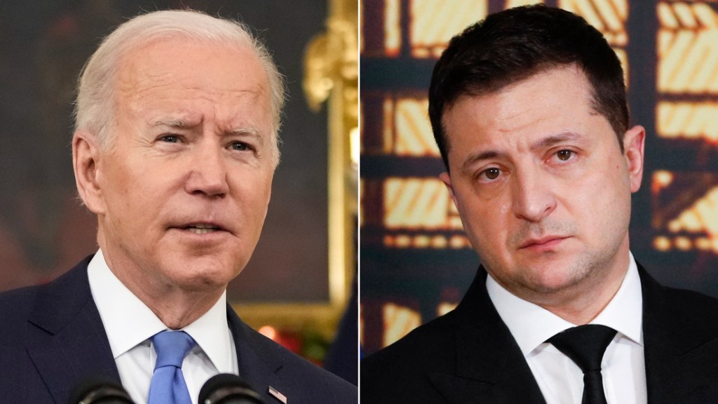 Biden Tells Ukrainian President Us ‘will Respond Decisively If Russia Further Invades’
