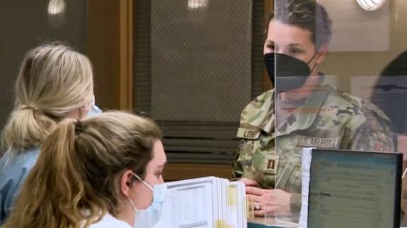 More Military Medical Personnel Are Assisting Hospitals With Covid 19 Treatment As Staff Shortages Mount