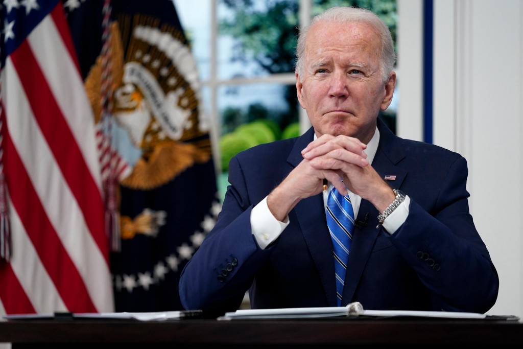 Biden Condemns Trump As A Threat To Democracy In Speech Marking One Year Since January 6 Attack