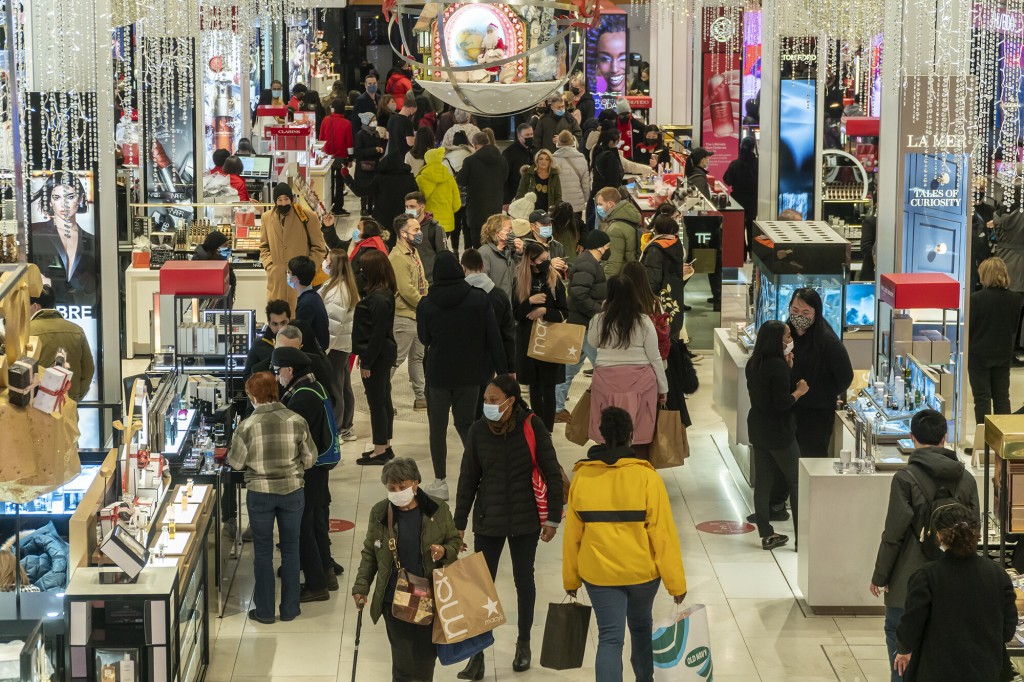 Inflation? Omicron? Americans Shopped Right Through It All